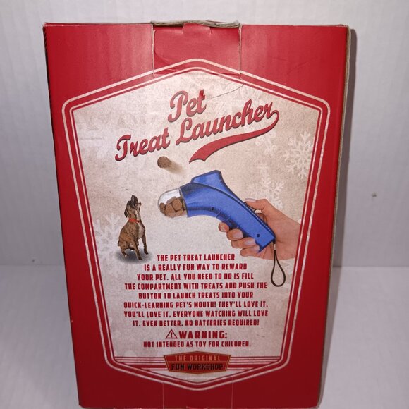 THE ORIGINAL FUN WORKSHOP PET TREAT LAUNCHER - Picture 3 of 4